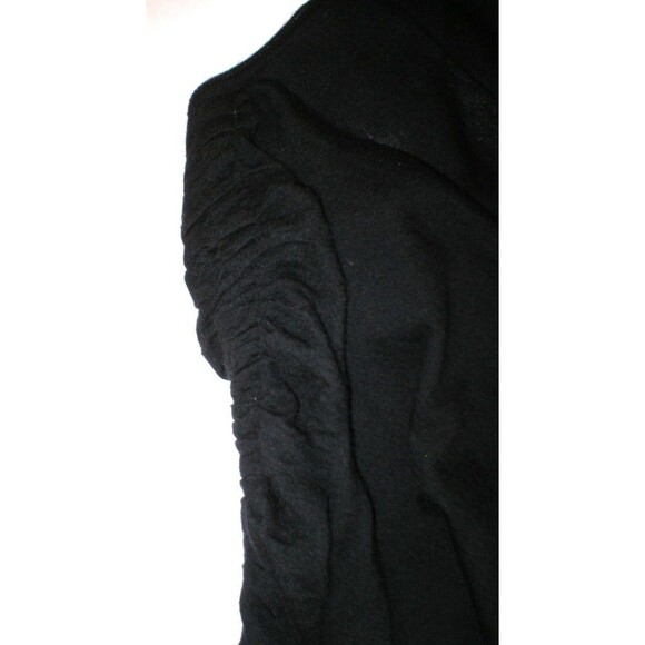 NWT Designer M Missoni Womens 10 Sweater 46 Black Cashmere Silk New Ruched Top - Picture 6 of 12